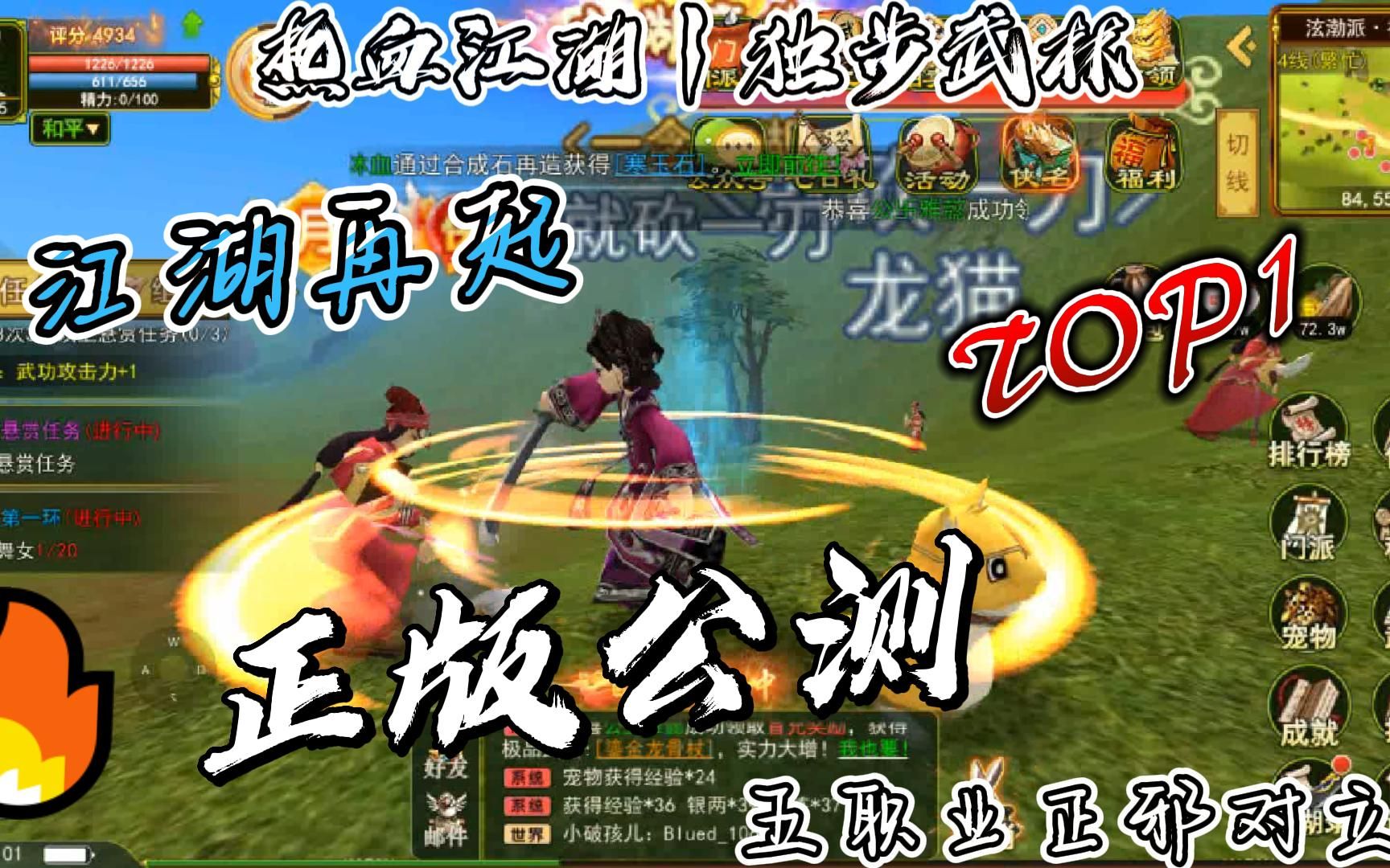 热血江湖武林功绩书(热血江湖武功33石头怎么来)