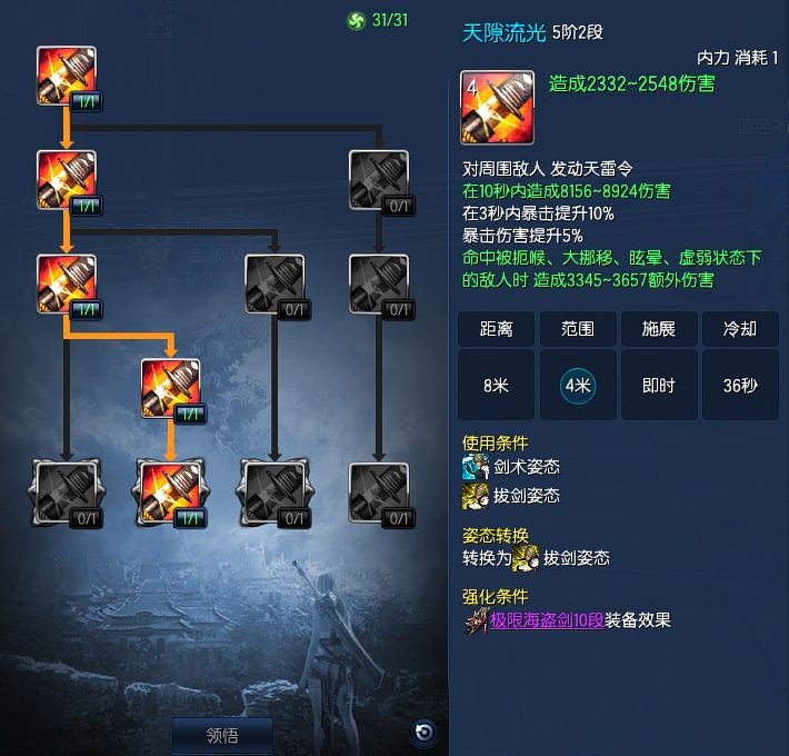 剑士暴击强化运用，被动技能触发技巧